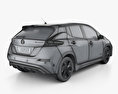 Nissan Leaf HQインテリアと 2021 3Dモデル