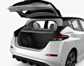 Nissan Leaf з детальним інтер'єром 2021 3D модель