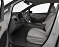 Nissan Leaf з детальним інтер'єром 2021 3D модель seats