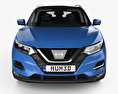 Nissan Qashqai with HQ interior 2020 3d model front view