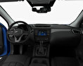 Nissan Qashqai with HQ interior 2020 3d model dashboard