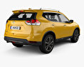 Nissan X-Trail 2020 3D 모델  back view