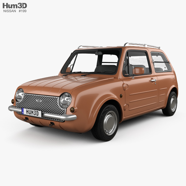 Nissan Pao 1991 3D-Modell