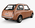 Nissan Pao 1991 3d model back view