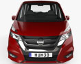 Nissan Serena Highway Star 2020 3Dモデル front view