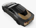 Nissan GT-R50 2019 3D-Modell Draufsicht