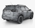 Nissan Rogue con interni 2020 Modello 3D