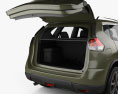 Nissan Rogue com interior 2020 Modelo 3d