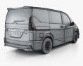 Nissan Serena Highway Star con interior 2020 Modelo 3D