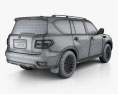 Nissan Patrol CIS-spec with HQ interior 2017 3d model