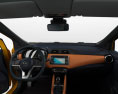 Nissan Micra com interior e motor 2019 Modelo 3d dashboard