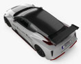 Nissan Leaf Nismo RC 2021 Modello 3D vista dall'alto