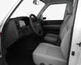 Nissan Patrol pickup com interior 2019 Modelo 3d assentos