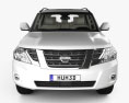 Nissan Patrol AE-spec HQインテリアと 2017 3Dモデル front view