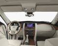 Nissan Patrol AE-spec con interior 2017 Modelo 3D dashboard