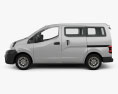 Nissan NV200 combi with HQ interior 2014 3d model side view