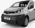 Nissan NV200 combi with HQ interior 2014 3d model