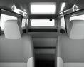 Nissan NV200 combi with HQ interior 2014 3d model