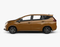 Nissan Livina 2014 3D模型 侧视图