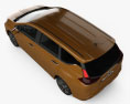 Nissan Livina 2014 Modello 3D vista dall'alto