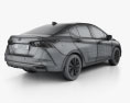 Nissan Versa SR Sedán 2022 Modelo 3D