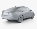 Nissan Versa SR 轿车 2022 3D模型