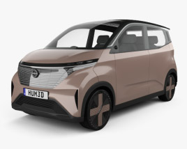 Nissan IMk 2020 3D-Modell