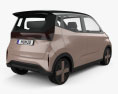 Nissan IMk 2020 3D模型 后视图