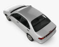 Nissan Sentra 2002 3D模型 顶视图