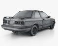 Nissan Sentra SE-R coupe 1994 3D模型