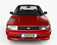 Nissan Sentra SE-R coupe 1994 3D模型 正面图