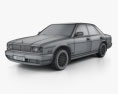 Nissan Cedric セダン 1995 3Dモデル wire render
