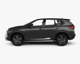 Nissan Rogue Platinum 2023 3D-Modell Seitenansicht