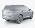 Nissan Rogue Platinum 2023 3D模型