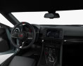 Nissan GT-R50 with HQ interior 2021 3d model dashboard