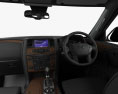 Nissan Patrol Ti L 带内饰 2023 3D模型 dashboard