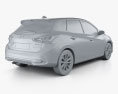 Nissan Tiida 2024 3D模型