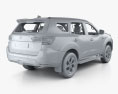 Nissan X-Terra Platinum з детальним інтер'єром 2020 3D модель