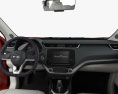 Nissan X-Terra Platinum con interior 2020 Modelo 3D dashboard