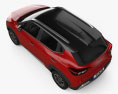 Nissan Magnite 2024 3D-Modell Draufsicht