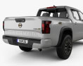 Nissan Frontier Pro-4X Crew Cab 2024 3D-Modell