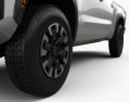 Nissan Frontier Pro-4X Crew Cab 2024 3D模型