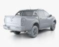 Nissan Navara Подвійна кабіна PRO 4X 2023 3D модель