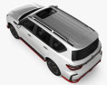 Nissan Patrol Nismo 2023 3D-Modell Draufsicht