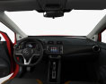Nissan Versa SR Berlina con interni 2022 Modello 3D dashboard