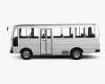 Nissan Civilian Bus 1984 3D-Modell Seitenansicht