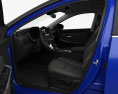 Nissan Sentra SR with HQ interior 2023 3d model seats