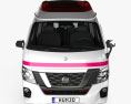 Nissan NV350 Ambulanza 2024 Modello 3D vista frontale