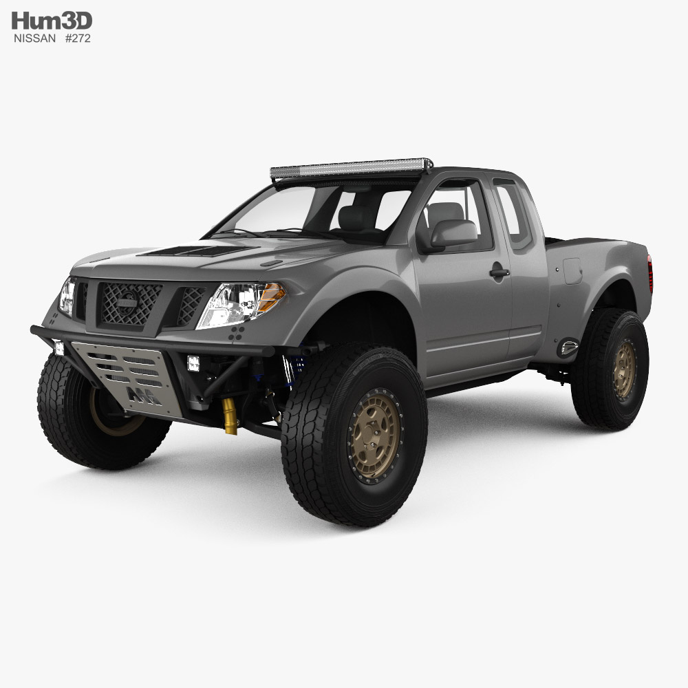 Nissan Frontier Desert Runner 2022 3D-Modell