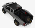 Nissan Frontier Desert Runner 2022 3D-Modell Draufsicht